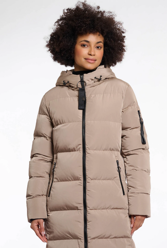 Rino & Pelle Women's Jade Puff Jacket (Toffee)