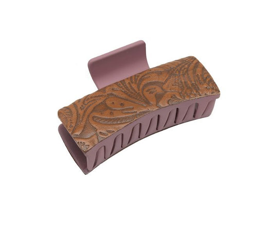 Sunset Sunflower Hair Comb Clip