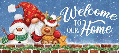 Santa Gnome Mini Mat