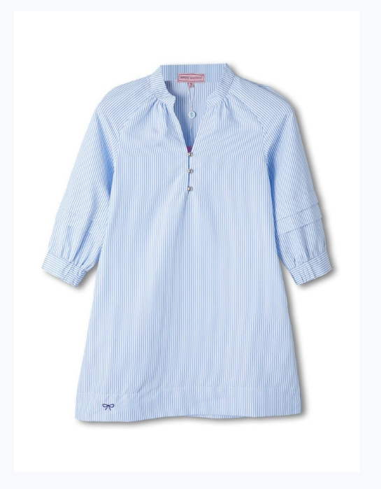 Simply Southern Seersucker Button Top