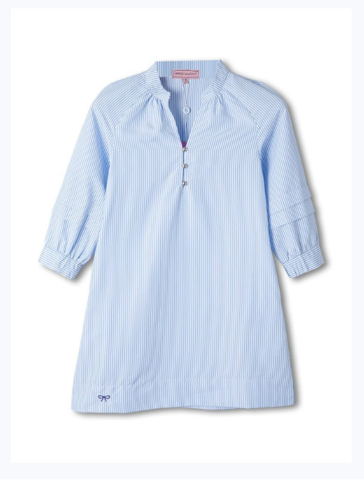 Simply Southern Seersucker Button Top