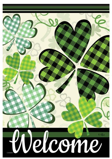 "Shamrock Welcome" Dura Soft™ Flag