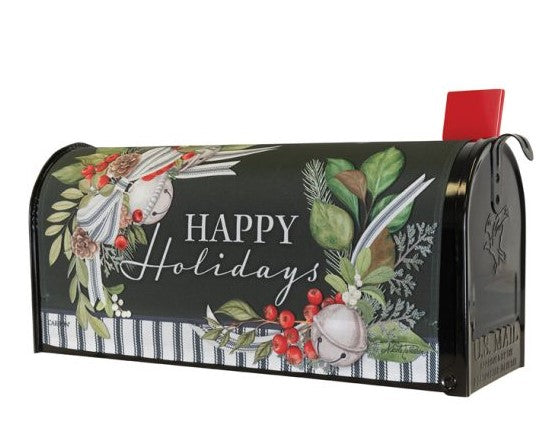 Silver Bells Mailbox Cover