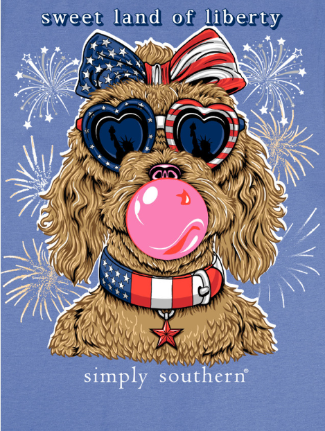 Simply Southern Dog Liberty T-Shirt
