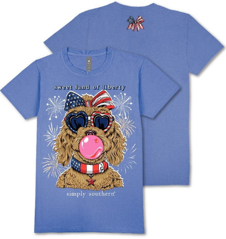 Simply Southern Dog Liberty T-Shirt