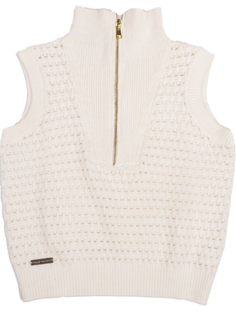 Simply Southern Quarter Zip Sweater Vest