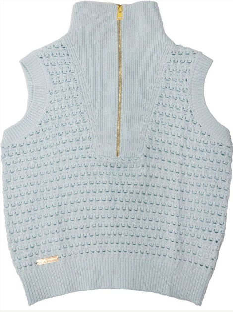 Simply Southern Quarter Zip Sweater Vest