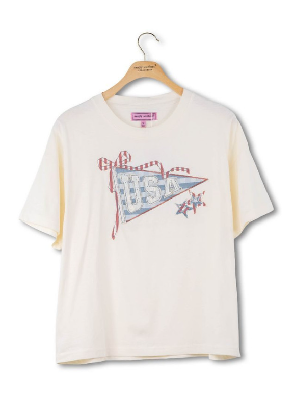 Simply Southern USA Applique T-Shirt