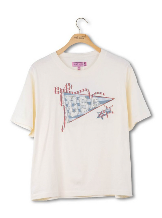 Simply Southern USA Applique T-Shirt