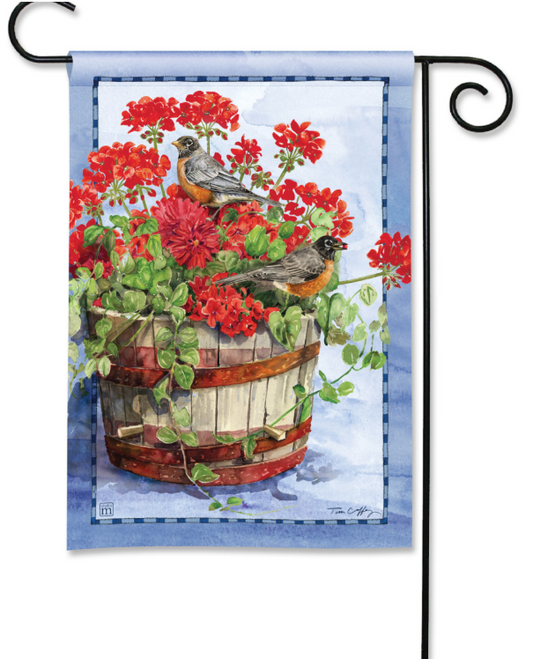 Spring Birds Garden Flag