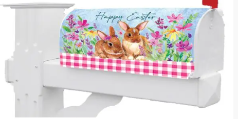 Sweet Bunnies-Mailbox Cover