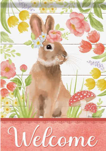Sweet Bunny Flag
