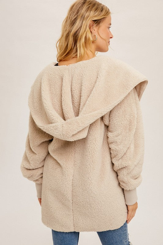 Comfy Fur Open Jacket