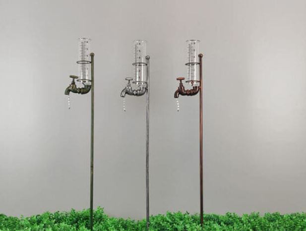 Water Faucet Rain Gauge
