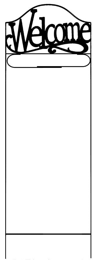 42" Mini Flag Arbor Welcome Stand