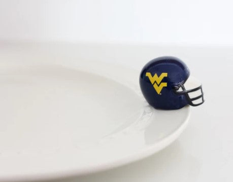 West Virginia Helmet Mini Nora Fleming