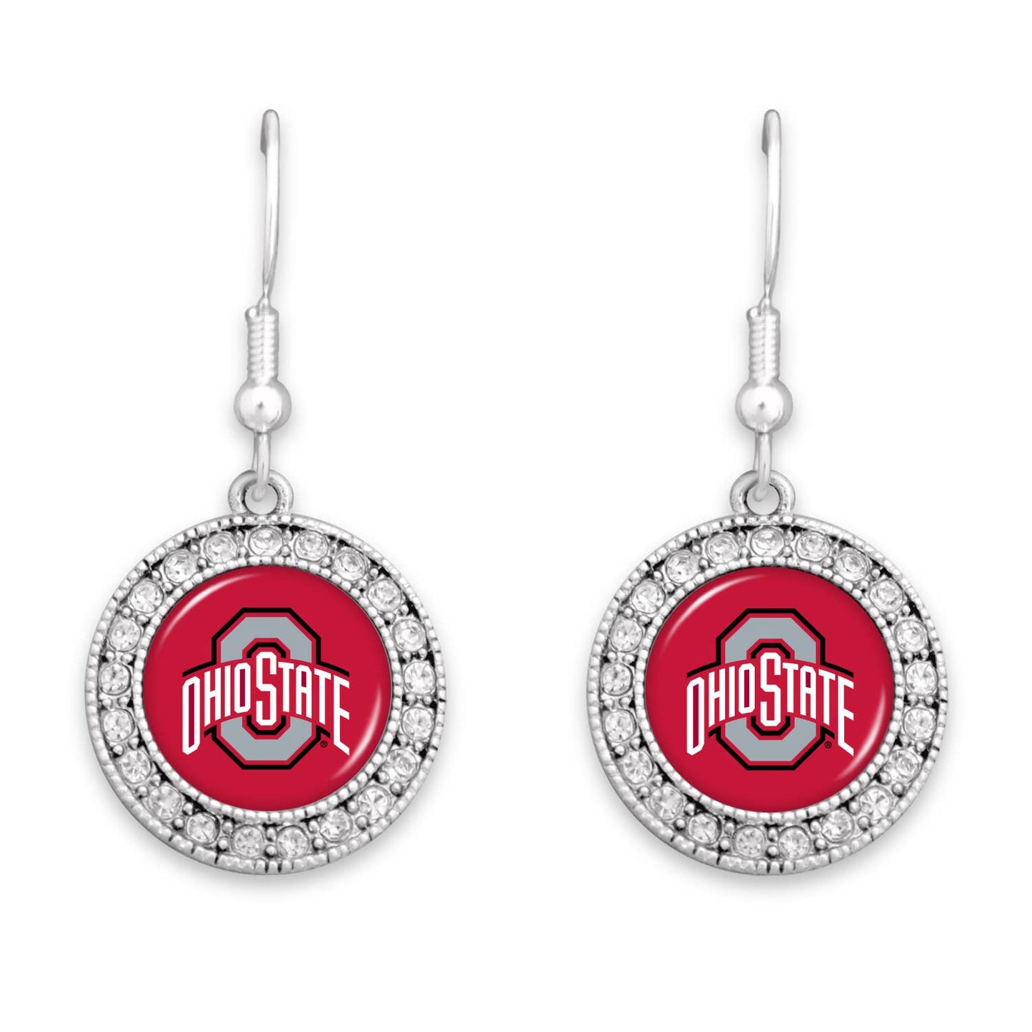 From The Heart - Ohio State Buckeyes Kenzie Earrings
