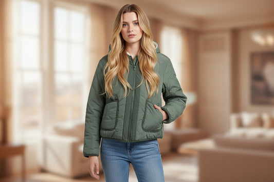 Reversible faux fur coat three colors