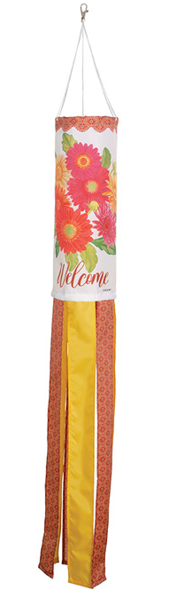 "Bright Flowers" Windsock