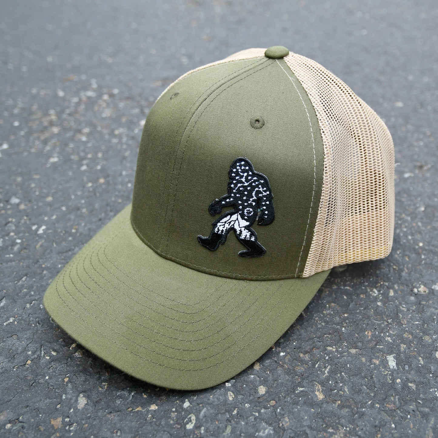 Direction Apparel - Sasquatch-Patch Hat-Curved Bill Trucker