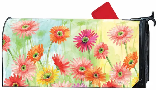 Gerbera Daisies OS Mailbox Cover