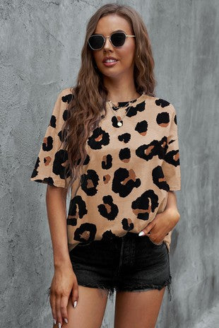 Leopard Boyfriend Tee