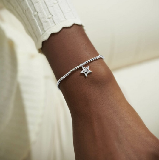 A LITTLE | THE BEST IS YET TO COME | Silver | Bracelet | 6 7/8" stretch