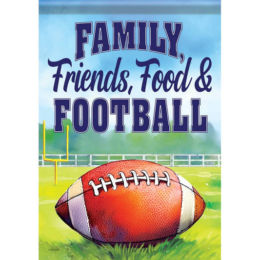 FlagTrends by Carson - "Football" Dura Soft™ Garden Flag