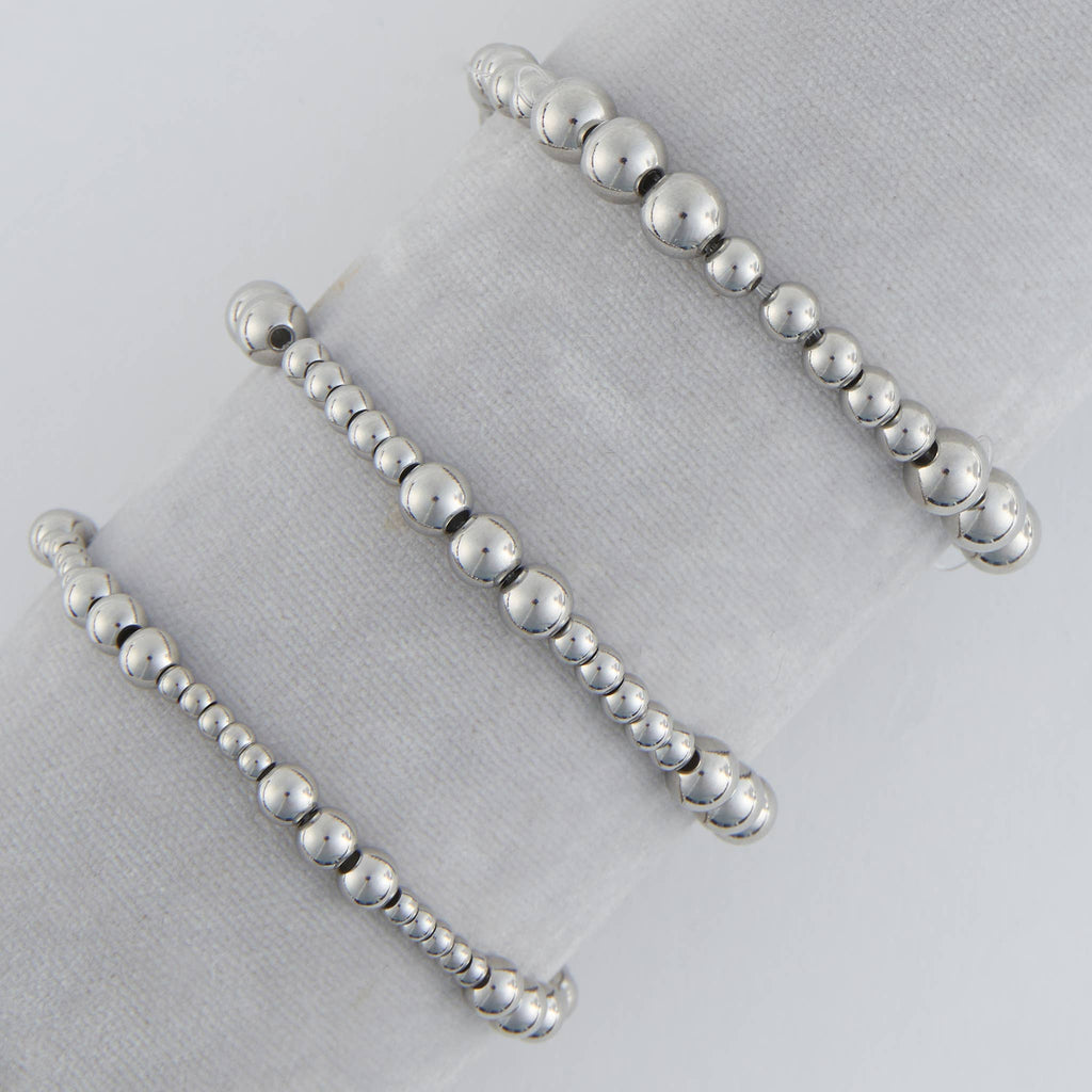 Howard's - Narelle Waterproof Stretch Graduated Ball Bracelet Set