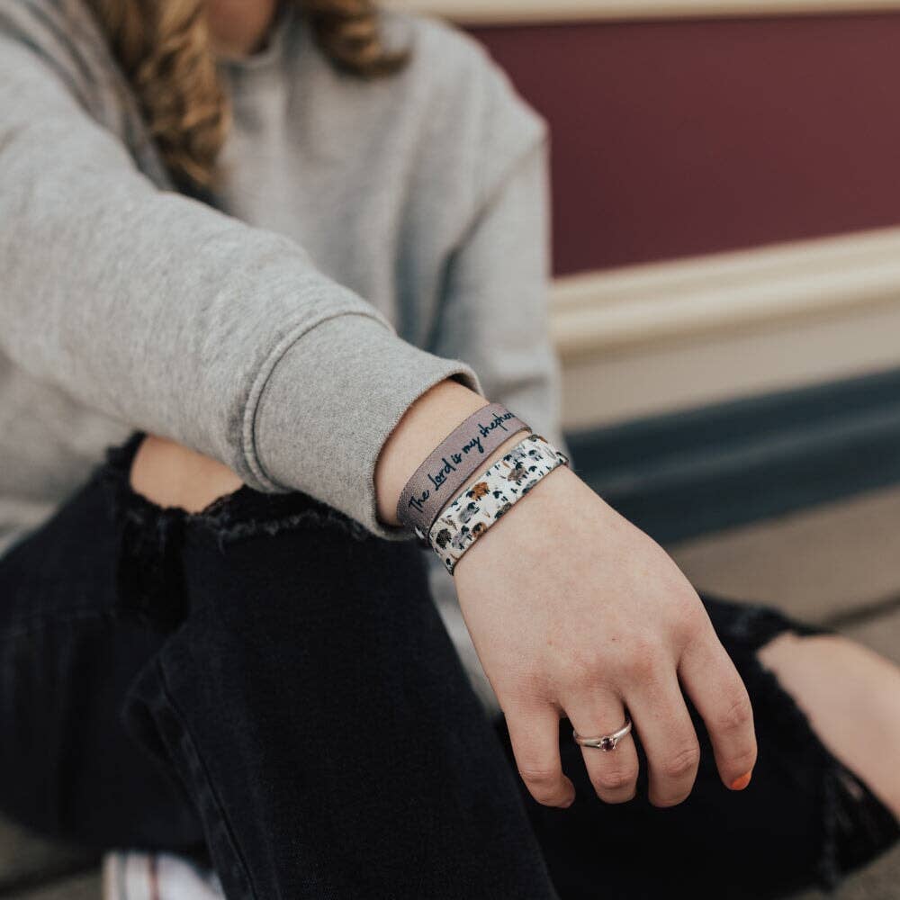 ZOX - The Lord Is My Shepherd Bible Verse Bracelet