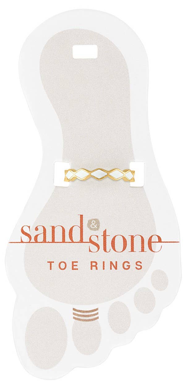 Sand & Stone: Toe Ring Gold