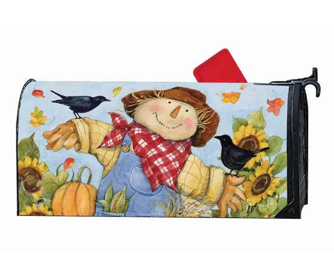 Garden Scarecrow Mailbox Cover