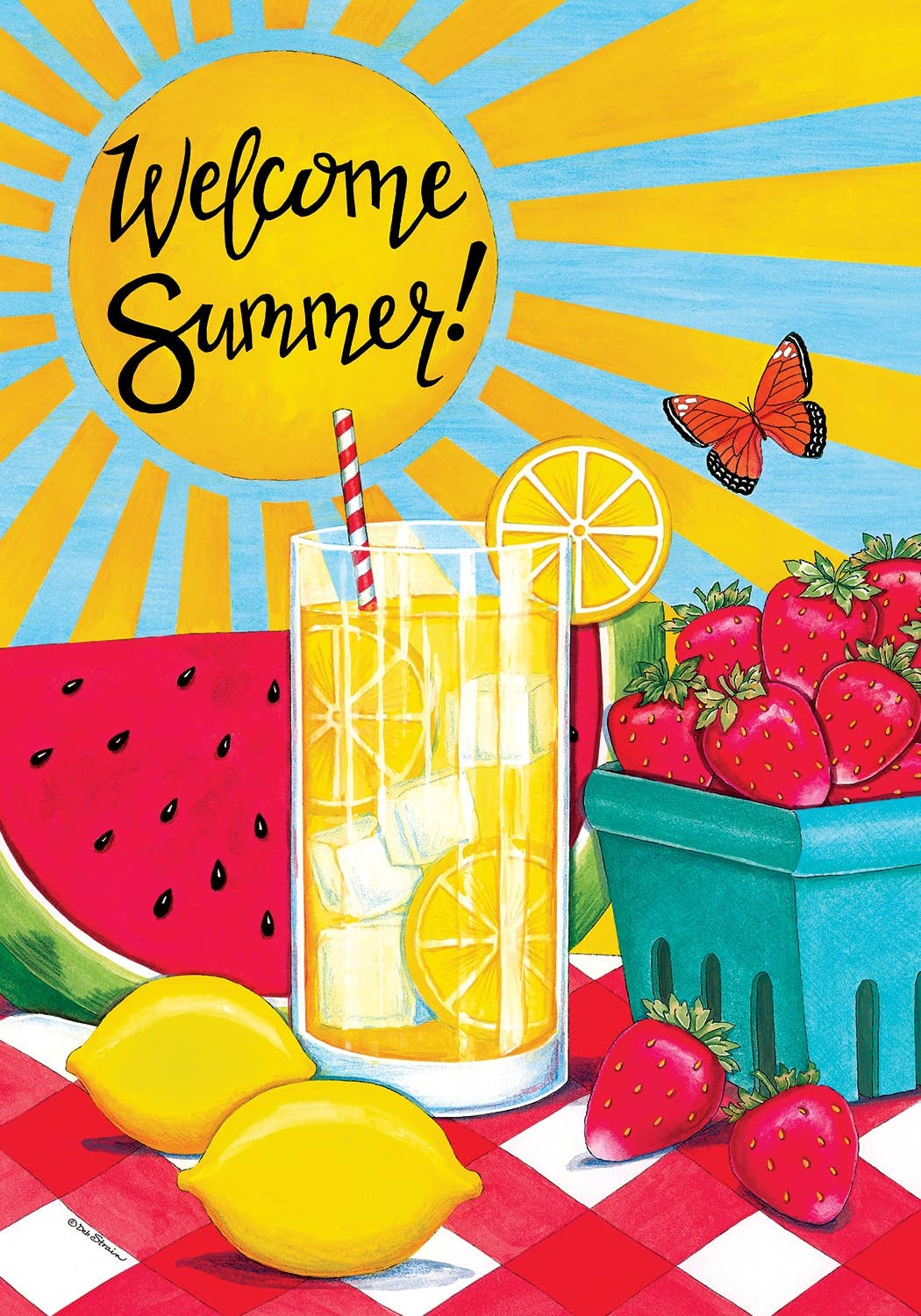 Custom Decor - Sunny Watermelon