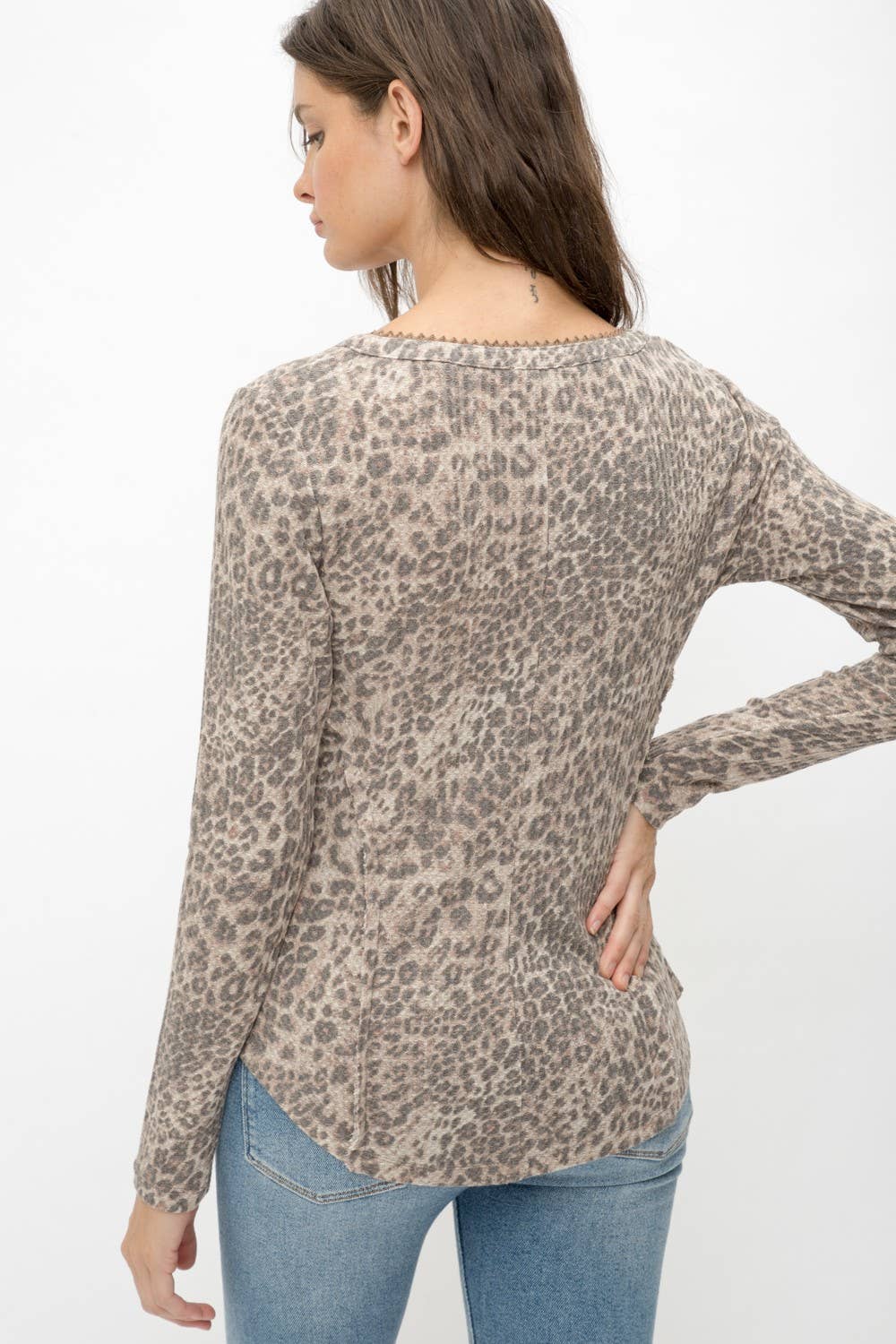 Penelope Leopard Top