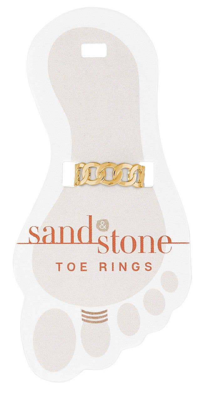 Sand & Stone: Toe Ring Gold
