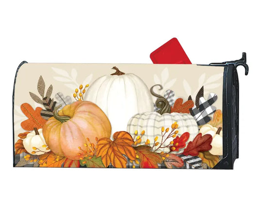 Pumpkin Season Mailbox Cover