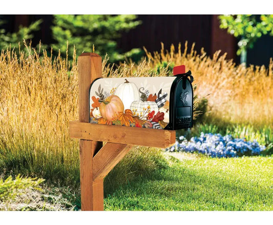 Pumpkin Season Mailbox Cover