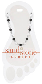 Sand and Stone Anklets