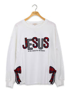simply southern - Bow and Jesus Long Sleeve