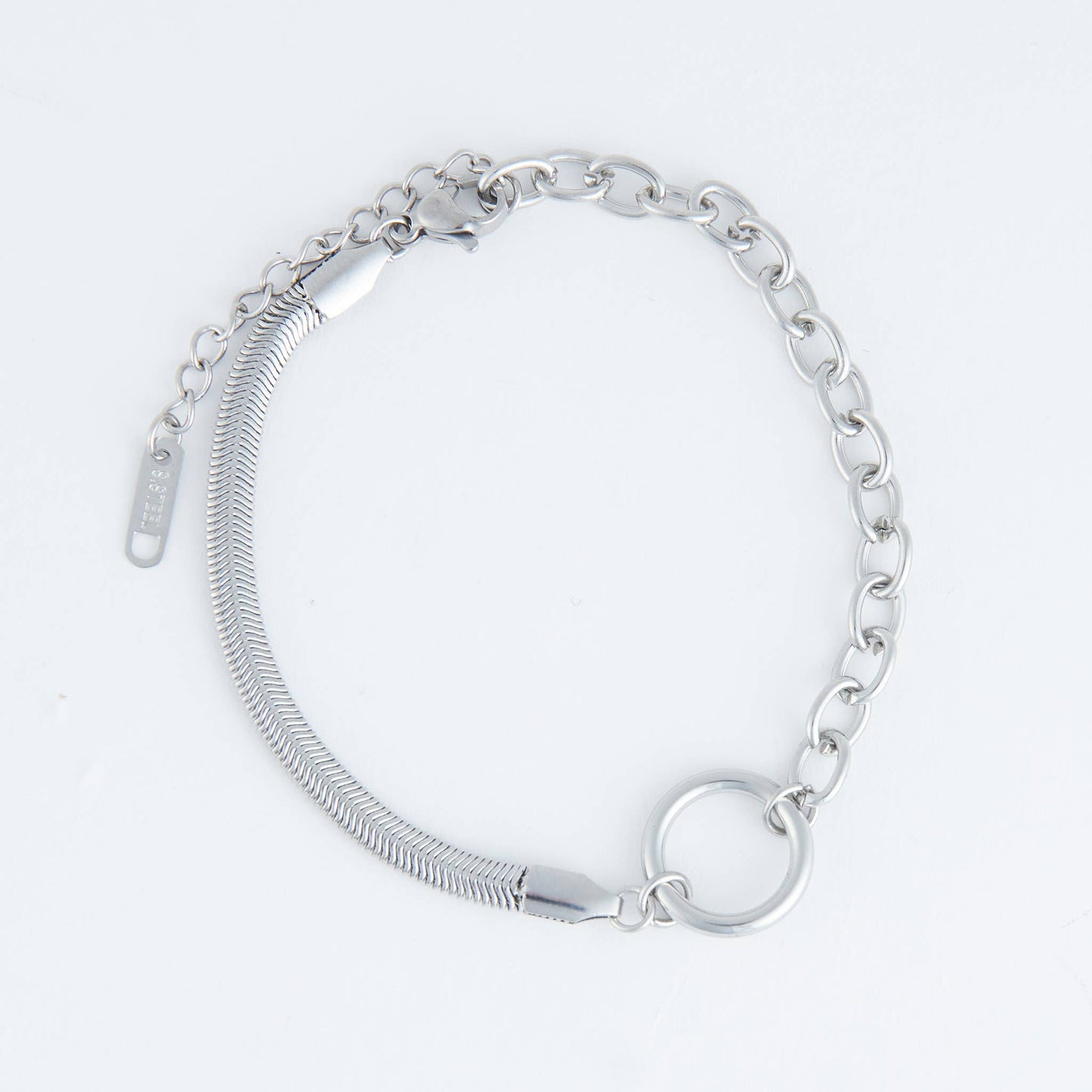Howard's - Narelle Waterproof Cable & Snake Chain Bracelet