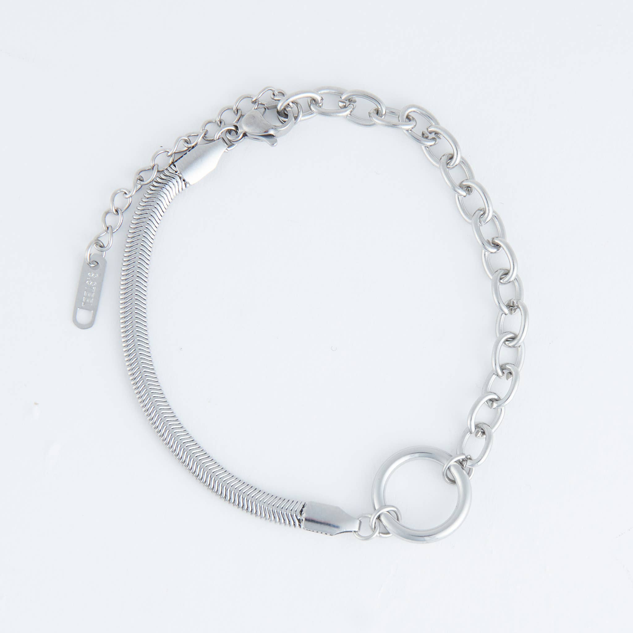 Howard's - Narelle Waterproof Cable & Snake Chain Bracelet