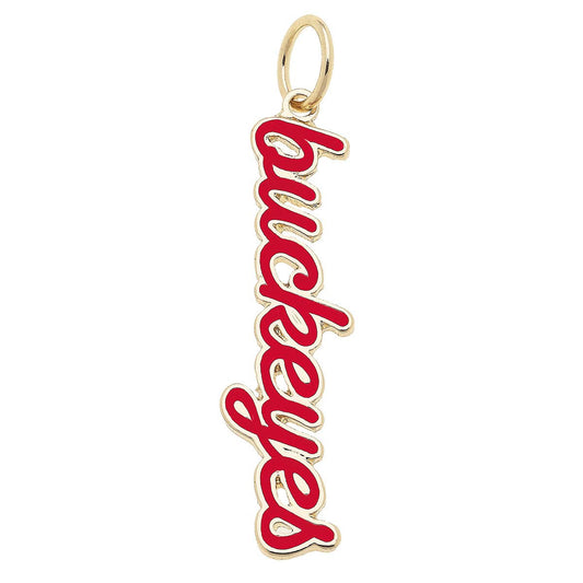 Canvas Style - Ohio State Buckeyes Enamel Script Charm