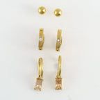Howard's - Narelle Waterproof Charm Hoop Earring Trio