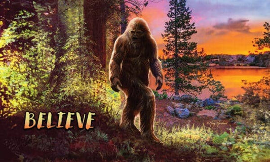 Custom Decor - Mat-Bigfoot Believe