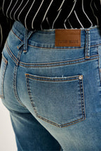 Judy Blue Jeans - MR Boyfriend Cool Denim w/ Cross Back Belt Loops