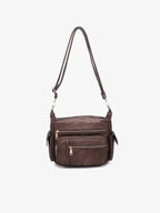 Nicole Multi-Zip Crossbody w/ Side Pockets
