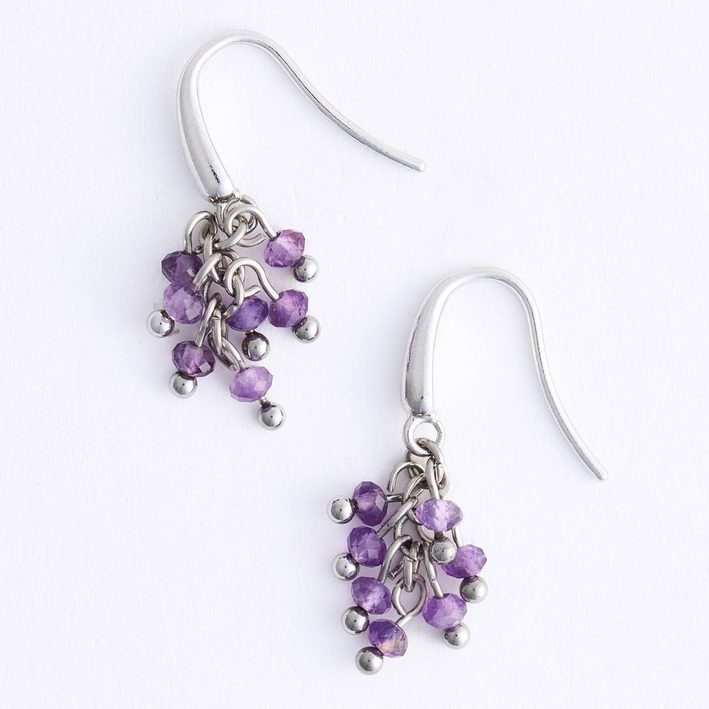 Howard's - Waterproof Earrings Gemstone Beaded Drop Narelle Fringe