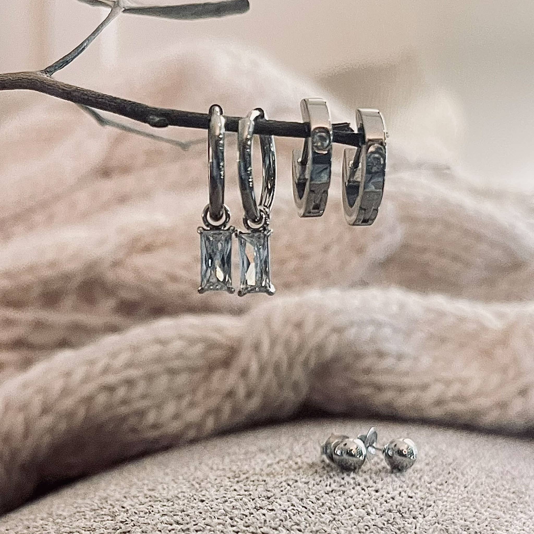 Howard's - Narelle Waterproof Charm Hoop Earring Trio