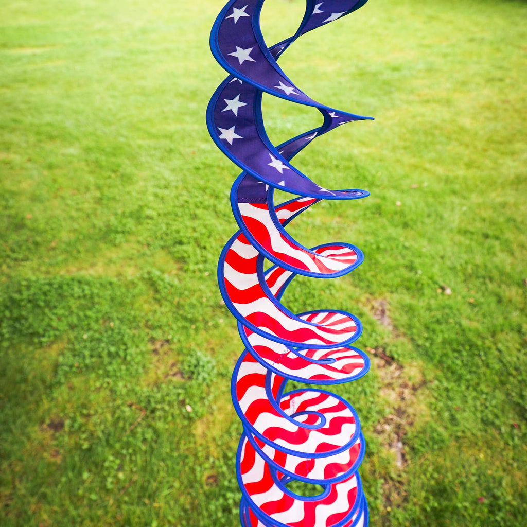 32" Stars & Stripes Curlie Duet