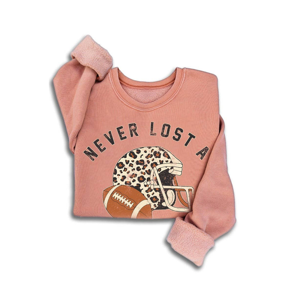 HRTandLUV - NEVER LOST A TAILGATE MINERAL SWEATSHIRTS
